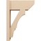 Ekena Millwork 8-in W x 18-in D x 26-in H Balboa Slat Rough Cedar Woodgrain TimberThane Outlooker, Primed Tan OUTUR080X18X26BOA24RCPR - alternate 2